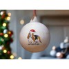 Image Industry Basset Hound Ceramic Bauble - Tree Decoration -