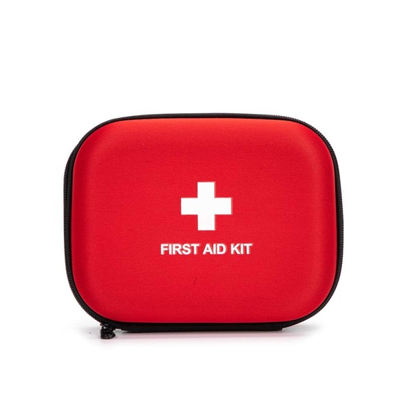 Jipemtra First Aid Hard Case Empty First Aid First Aid Hard Case EVA Red