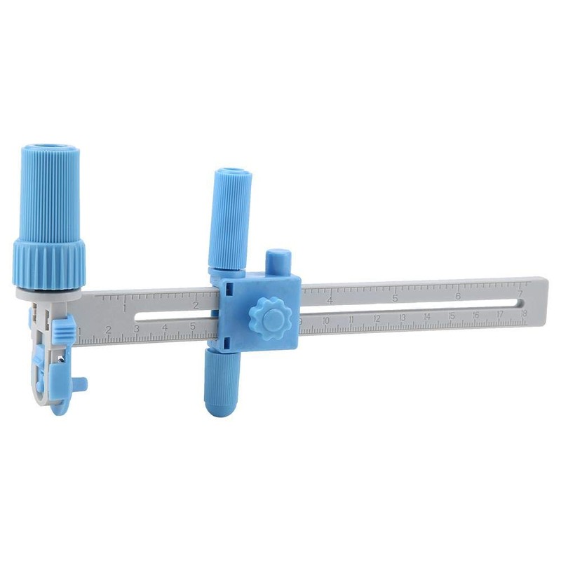 HEEPDD Compass Cutter, Adjustable Rotary Circle Cutter Circular Cutting Tool