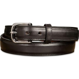 Bullhide Belts Mens Leather Belt for Casual Dress, 1.25" Wide, Black, 36 Inches
