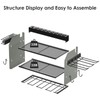 CCCEI Modular Power Tool Organizer Wall Mount Charging Station, Grey