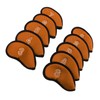 10pcs Golf Iron Covers Set with Numbers Waterproof Golf Head