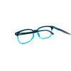 Gian Marco Venturi Unisex Varese Lesebrille, Schwarz-Hellblau, One Size