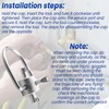 Hugexpen HVAC Tools, Locking Cap Key for Refrigerant Safety Caps,