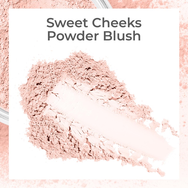 4pc KIT w/KABUKI BRUSH Mineral Makeup Bare Set Full Coverage