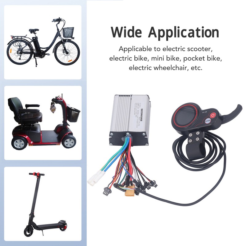 350W DC Brushless Electric Bike Motor Controller Electric Scooter Wheelchair