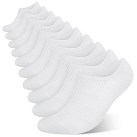 wernies No Show Socks Men 10 Pairs Casual Low Cut Ankle Socks with Non Slip Invisible