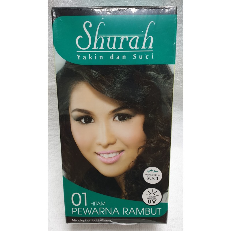 SHURAH PEWARNA RAMBUT, YAKIN DAN SUCI, PERLINDUNGAN UV - BESAR
