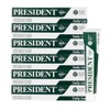 President Set of 6 Classic Toothbrushes for Everyday Use -