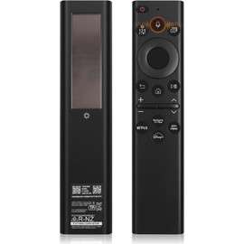 BN59-01385A - Control Remoto de Voz Solar de Repuesto para Samsung Frame TV con Célula Solar Recargable, Compatible con Samsung 2021-2022 Neo LED Smart 4K Ultra HD TV, 4 Botones de Acceso (Negro)