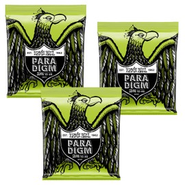 3 PACK Ernie Ball 2021 Paradigm Regular Slinky Electric Guitar Strings .010-.046