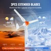 VEVOR 800W Wind Turbine Generator, 12V Wind Turbine Kit, 3-Blade