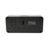 Atlanta Wireless Alarm Clock Digital Alarm Clock LCD Snooze Light