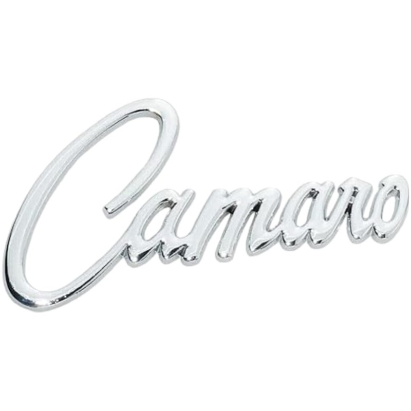2Pcs Camaro Emblems 3D Metal Car Badge Sticker Letter Nameplate