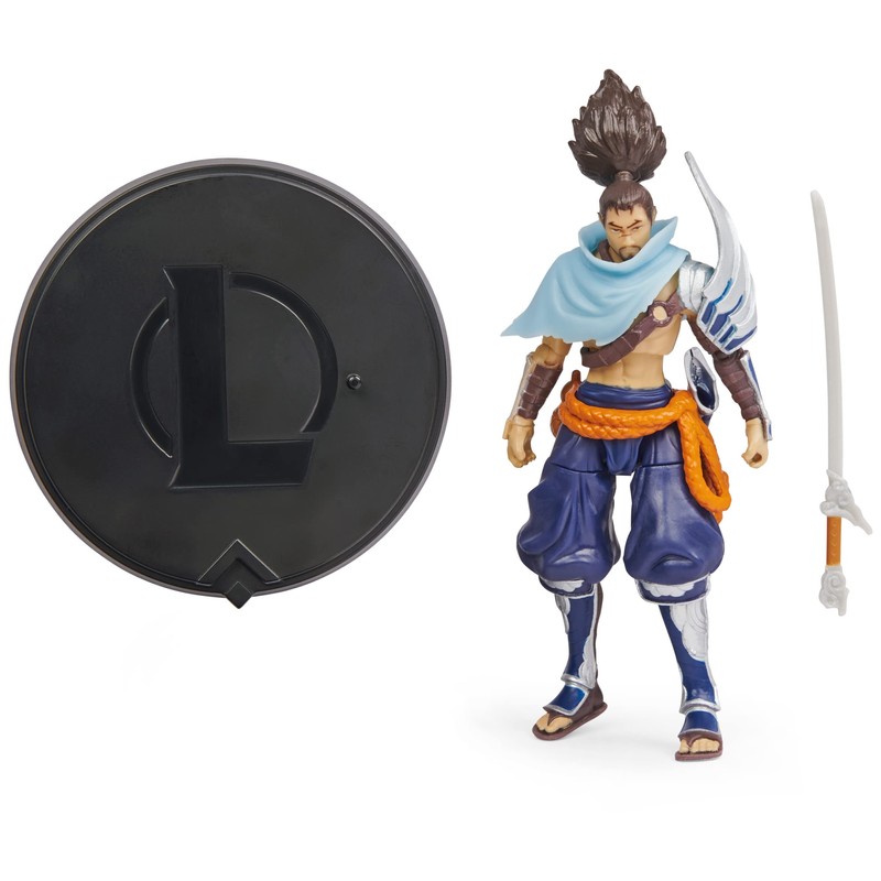 League of Legends - 10cm Yasuo Actionfigur mit Schwert und