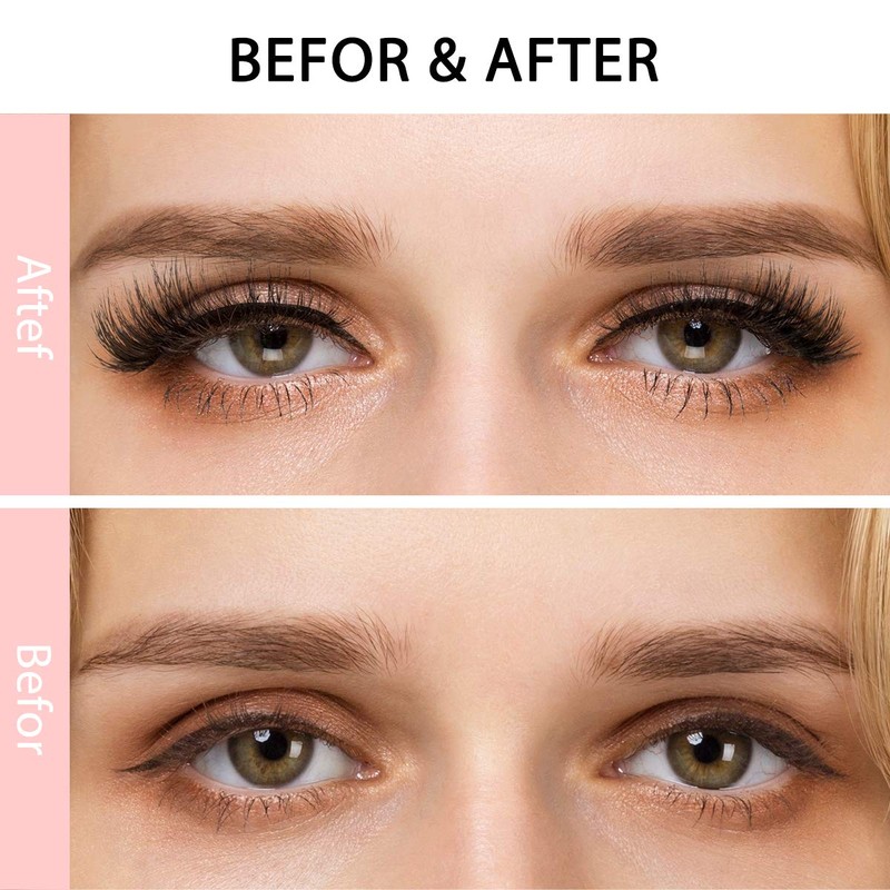 DYSILK Fluffy Lashes Mink Eyelashes - Mink Lashes Fluffy 7