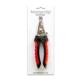 Masterclip Pet Nail Clippers with Protective Guard | Available in Large and Small suitable for Dogs and Cats (Large Clippers)