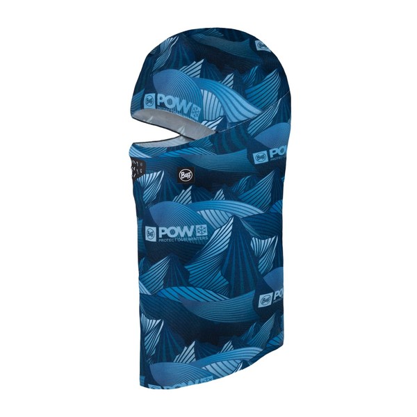 Buff Thermonet Hinged Balaclava Ski Mask Ocean DEPHTS, blue