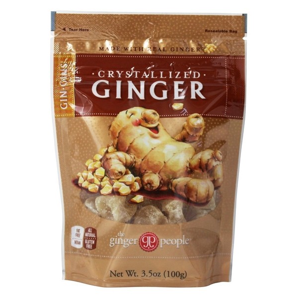 Ginger People BG13490 Ginger People Crystlzd Ginger Candy - 24x3.5OZ