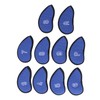 10pcs Golf Club Head Cover Breathable Nylon Mesh Soft Lining