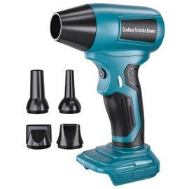 Taingwei Cordless Leaf Blower for Makita 18V Battery - High-Speed, Brushless Motor, 130,000 RPM, Lightweight Design for Leaves,Dust,Snow, Lawn Care,Patio Cleaning (Battery Not Included)