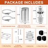 【UPGRADED】TDIDVKZW Indoor dryer vent kit 10 Feet 3 In 1