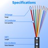 18/10 Solid Sprinkler System Wire 50ft, 18 Gauge Irrigation Wires