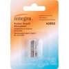 Integra Aluminum Pocket Sharpener, Steel, Silver (ITA42852)