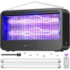 Electric Bug Zapper Indoor, Mosquito Zapper with 3500V Powerful Dual