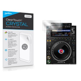 BoxWave Screen Protector Compatible with Pioneer CDJ-3000 (9 in) - ClearTouch Crystal (2-Pack), HD Film Skin - Shields from Scratches for Pioneer CDJ-3000 (9 in)
