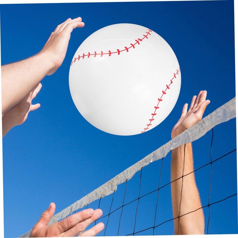BESPORTBLE 4pcs Inflatable Baseball PVC Water Sports Balls for Pool