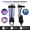 Soccer Football shin Guards with Low-Profile Flexible Super Protection,Great for