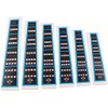 Jiayouy 6Pcs Violin Finger Guide Fingerboard Sticker Fretboard Marker Label Finger Chart for Size 4/4, 3/4, 1/2, 1/4, 1/8, 1/10 Violin