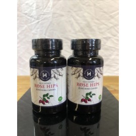 Rose Hips 2x Higher Health Rose Hips 500mg 60 Capsules Each. Ex.11/2026 Sealed