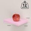 PopiShelves Small Pink Floating Shelves for Wall - 12 x