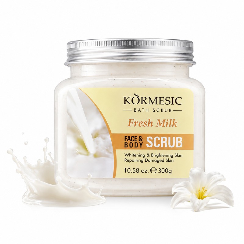 Exfoliating Body Scrub Cream for Deep Cleansing – Moisturizing Care