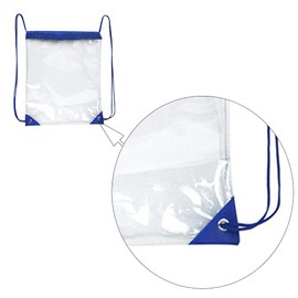 YUANHONGJIAN Drawstring Backpack Clear Drawstring Bags PVC Small Backpack Waterproof Foldable Transparent Gym Bag Swim Bagsports Drawstring Bag For Sports Fitness Students