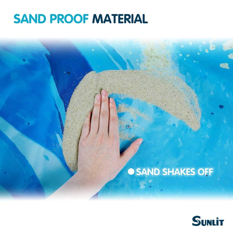 Sunlit - Design Beach Blanket/Beach Mat