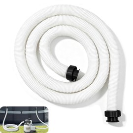 GOROBU BW58368 10 ft,1.5 Inch Diameter Above Ground Swimming Pool Replacement Hose, Compatible with Filter Pump, Saltwater Systems for Home, Swimming Pool