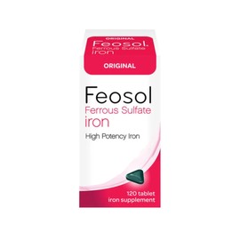 Feosol Original Ferrous Sulfate Iron Supplement , 120 CT (Pack of 3)