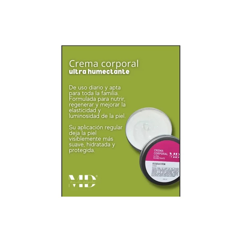 Crema Corporal 100ml Marcela Delgado Resequedad Extrema