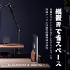amesoba Walnut Laptop Stand (Walnut, Single Storage)