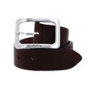 MUSTANG Women's Leather Belt 3.5 W75 Dark Brown, dark brown