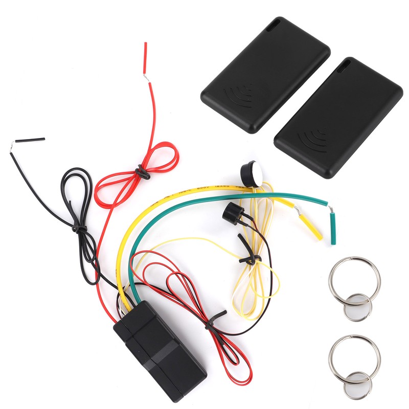 2.4GHZ Engine Immobilizer Anti Hijacking Alarm System Intelligent Circuit Cut