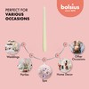 BOLSIUS Ivory Taper Candles - 10 Pack Unscented 10 Inch