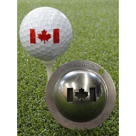 Tin Cup Oh Canada Golf Ball Custom Marker Alignment Tool