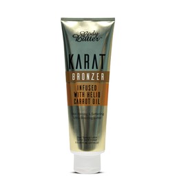 Body Butter Karat Bronzer Tanning Lotion - Infused with Helio Carrot Oil (251ml)