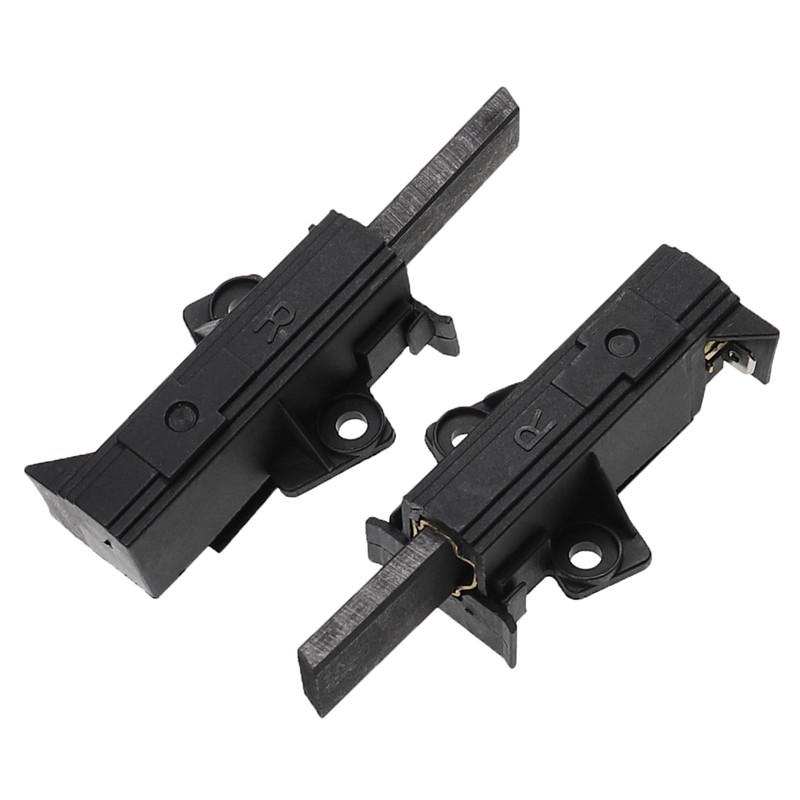 vhbw 2 x Carbon Brush Motor Carbon Abrasive Carbon 5