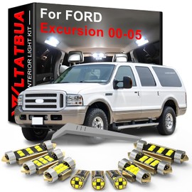 LED Interior Light Kit Package Replacement for FORD Excursion 2000 2001 2002 2003 2004 2005