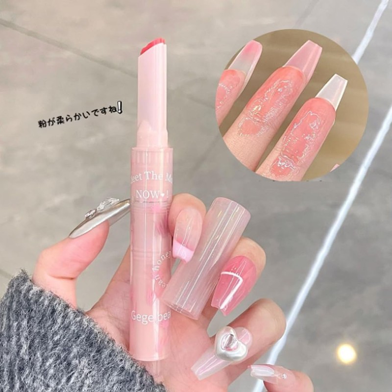 Cute, High Coloring and Melting Lip Makeup, Skin Tone, No